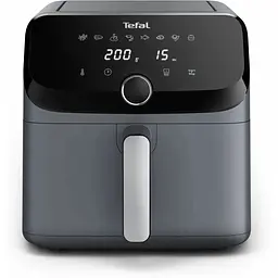 Мультипіч Tefal Easy Fry Mega 1700Вт 7.5л 8 програм пластик темно-сірий