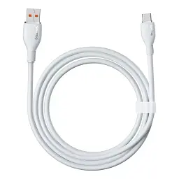 Кабель Baseus Pudding Series Fast Charging Cable USB to Type-C 100W 1.2m P10355703221-00 White - мініатюра 3