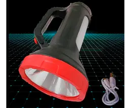 Фонарь поисковый (прожектор) Новый XPRO Rechargeable Search Light Portable Highlight 50W с USB зарядкой черный (Rechargeable_Search_411) - мініатюра 3
