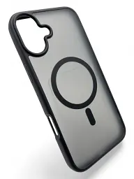 Чохол до мобільного телефона BeCover Metal Buttons Case (MagSafe) для Apple iPhone 16 Black (712090) - мініатюра 2