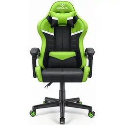 Комп'ютерне крісло Hell's Chair HC-1004 Green - мініатюра 2