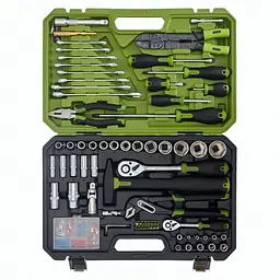 Универсальный набор инструмента Alloid 1/4" & 1/2" 109 предметів (NI-109P) - мініатюра 3