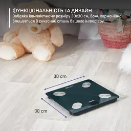 Ваги підлогові Tefal Goodvibes Life+ сині (BM9720F0) - мініатюра 10