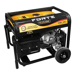 Генератор двухпаливний Forte FG LPG-6500E - мініатюра 3