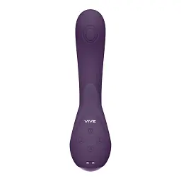Вібратор Vive Miki 22 см (фіолетовий) - мініатюра 3