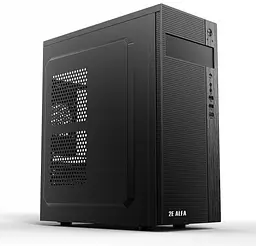 Корпус 2E ALFA Black, без БЖ, Mid Tower, для ATX / Micro ATX, 1хUSB 3.0, 2хUSB 2.0, 191x418x358 мм, 2.5 кг (2E-E185)