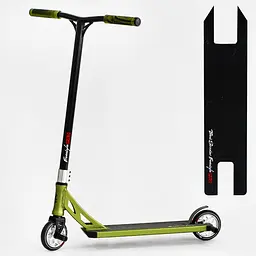 Самокат трюковий Best Scooter 58х89 см Зелений 000231372 - мініатюра 2
