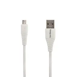 Кабель Micro USB Koni Strong KS-64m пропускає струм 3 A 1 метр білий