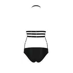 Боді монокіні під латекс Passion Exclusive LAMIS BODY S/M, black - мініатюра 6