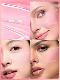 Рідкі матові рум'яна Sheglam Color Bloom Liquid Blush-Pink Slip - мініатюра 2
