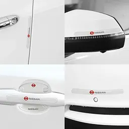 Комплект захисних плівок Нано під ручки авто (відбійник на дверях) Nissan 8 шт - мініатюра 7