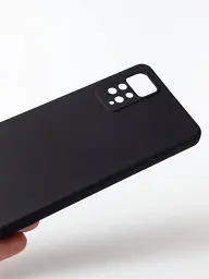 Силіконовий чохол BeCover для Xiaomi Redmi Note 11 Pro 4G/5G Black (707151) - мініатюра 2