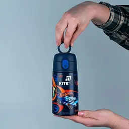 Термос з трубочкою Kite Hot Wheels 400 мл (HW25-1261) - мініатюра 5