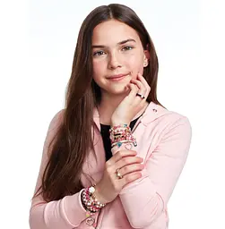 Juicy Couture: Набір для створення шарм-браслетів «Рожевий зорепад» Make it Real - набори для творчості MR4408 - мініатюра 3