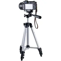 Тринога розкладна портативна XPRO 3-POD 3120 для камер, фотоапаратів і проєкторів з чохлом 35-102 см - мініатюра 2