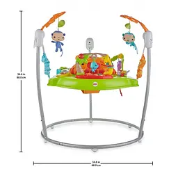 Дитячі стрибуни Fisher-Price Тропічний ліс (CHM91) - мініатюра 2