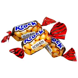 Цукерки Roshen Krock з арахісово-карамельною пастою 1 кг - мініатюра 2