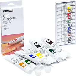 Фарби олійні художні Art Ranger, 12 мл, 12 кольорів, Oil, EO1212C-3