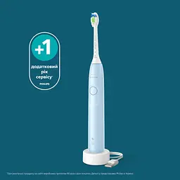 Електрична зубна щітка Philips Sonicare HX7106/01 серії 5300 біло-блакитна - мініатюра 14