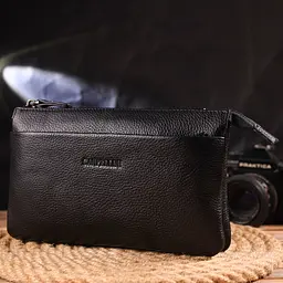 Чоловічий шкіряний клатч Canpellini 22,5х14х4 см sum0022436 - мініатюра 7