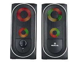Акустична система REAL-EL S-110 Black - мініатюра 2