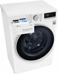 Пральна машина LG з фронтальним завантаженням F2V5GS0W, 8,5кг, 1200, A+++-30%, Пар, глибина 47см, Дисплей, Інвертор, Білий (F2V5GS0W) - мініатюра 7