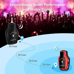 Бездротові навушники Kimafun із системою IEM для музикантів - мініатюра 5