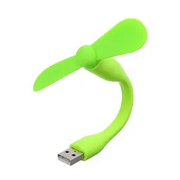 Мобільний вентилятор USB зелений