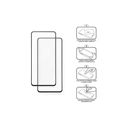 Скло захисне XoKo Full Cover Ultra-Thin Tecno Spark 9 Pro Black 2 pcs (XK-FCU-TC-SP9) - мініатюра 3