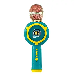 Мікрофон, HY850-52-65-66-E, 23 см, акумулятор, Bluetooth, з музичними та світловими ефектами (В асортименті) - мініатюра 4
