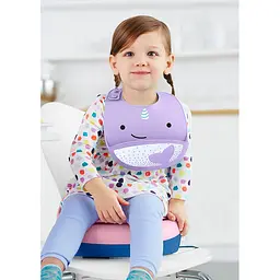 Нагрудник Skip Hop Zoo Кит фіолетовий (9I415110) - мініатюра 3