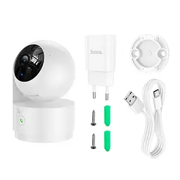 Камера відеоспостереження Hoco D8 Indoor PTZ HD camera - мініатюра 6