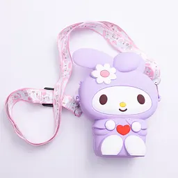Дитяча сумочка My Melody з pop-it силіконова на блискавці 15*10*3 см, бузковий Yiwu HP-55-8V