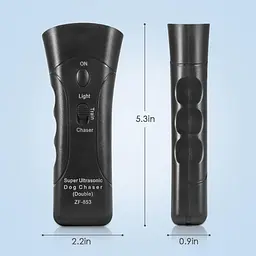 Відлякувач собак ZF853E/5039 Super Ultrasonic Dog Chaser і ліхтар ∙ Універсальний ультразвуковий відлякувач ZF853E/5039 - мініатюра 3