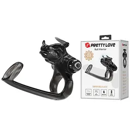 Віброкільце PRETTY LOVE BULL WARRIOR, 10 vibration functions PRETTY LOVE BI-210333 102768 - мініатюра 1