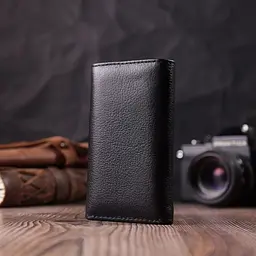 Містка ключниця з натуральної шкіри ST Leather 22477 чорна - мініатюра 9