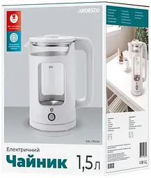 Електрочайник EKL-T31GW, White, 1350W ARDESTO teh0024513 - мініатюра 7