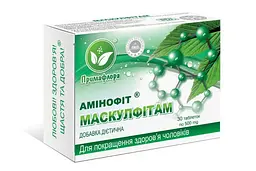 Таблетки Примафлора Маскулфітам амінофіт для чоловічого здоров'я 30 таблеток