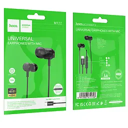Стерео навушники Hoco M122 Type-C Black - мініатюра 5