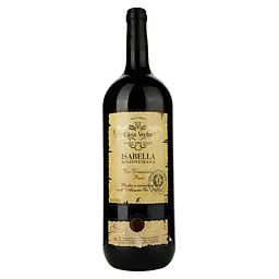 Вино Alianta vin Casa Veche Isabella, красное, полусладкое, 10-12%, 1,5 л