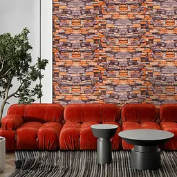 Самоклеюча 3D панель Sticker Wall піщаник катеринослав цегла 19600х700х3мм SW-00001735 - мініатюра 6
