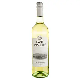 Вино Twin Rivers Chardonnay, біле, сухе, 0,75 л