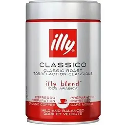 Кава мелена Illy Classico Medium 250 г з/б