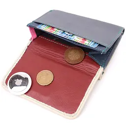 Жіночий шкіряний гаманець ST Leather 11,3х8,5х2 см acs0028431 - мініатюра 5