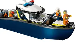 Конструктор LEGO City Переслідування на поліцейському катері 264 деталі (60456) - мініатюра 8