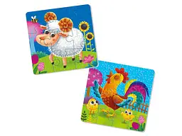 Пазли VLADI TOYS Foam puzzles 2in1 "Farm" RK6050-04 - мініатюра 2