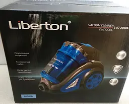 Пилосос Liberton LVC-2050C Blue 2000 Вт циклонний - мініатюра 2