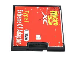 Адаптер-перехідник Primo microSD на Compact Flash CF Type I (TSR059) - мініатюра 2