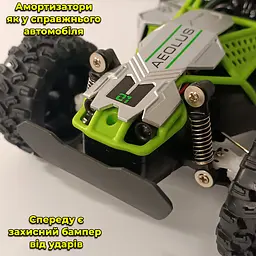 Машинка Баггі з дистанційним керуванням Victory 15+ км/год Зелена - мініатюра 9