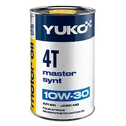 Олива моторна Yuko Master Synt 4T 10W-30 API SL/CF 0.6 л (172642)